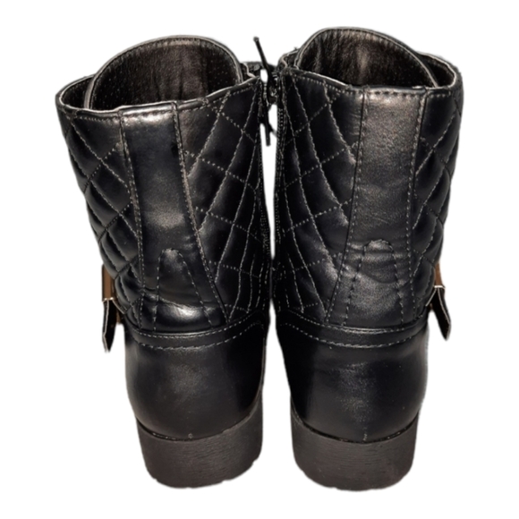 G by Guess Combat Moto Byson-T Quilted Combat/Moto Boots SZ 6.5M - Picture 5 of 9